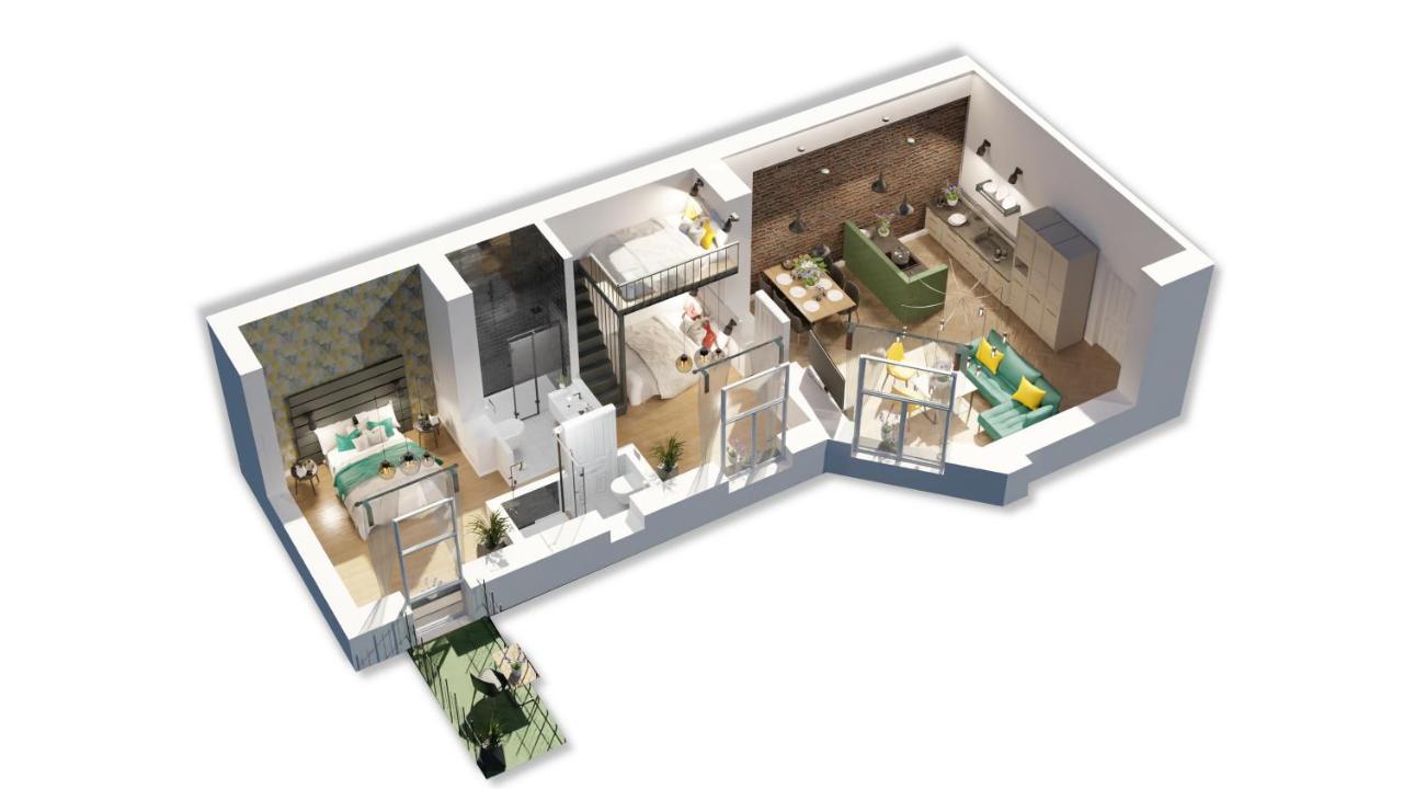 Kurkowa Gamahome Cozy Apartments Krakow Luaran gambar